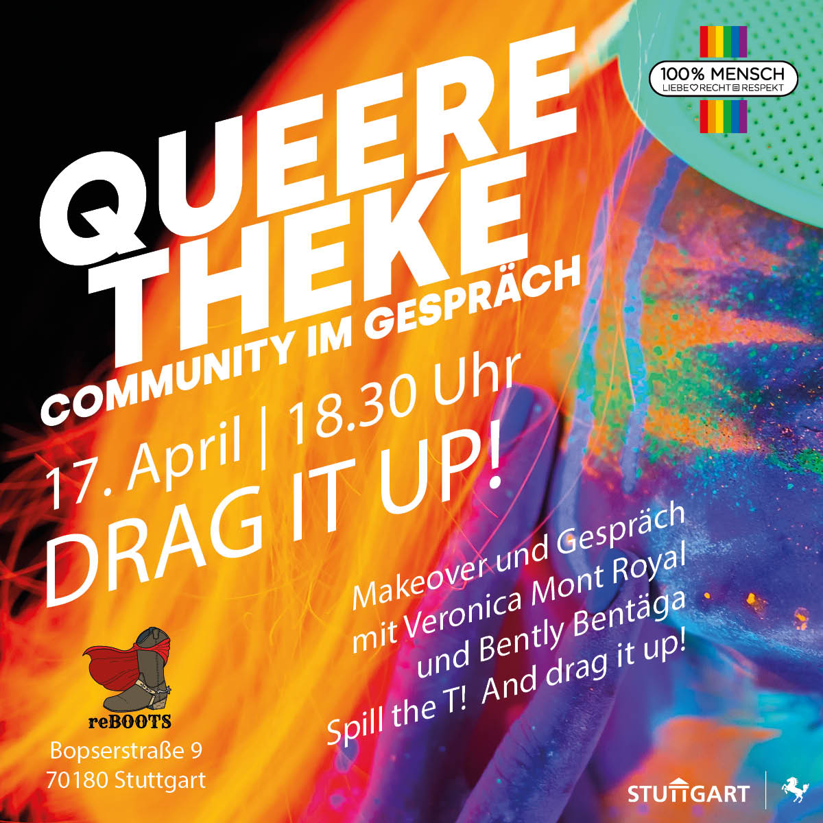 Instagram Story Queere Theke reBOOTS drag2