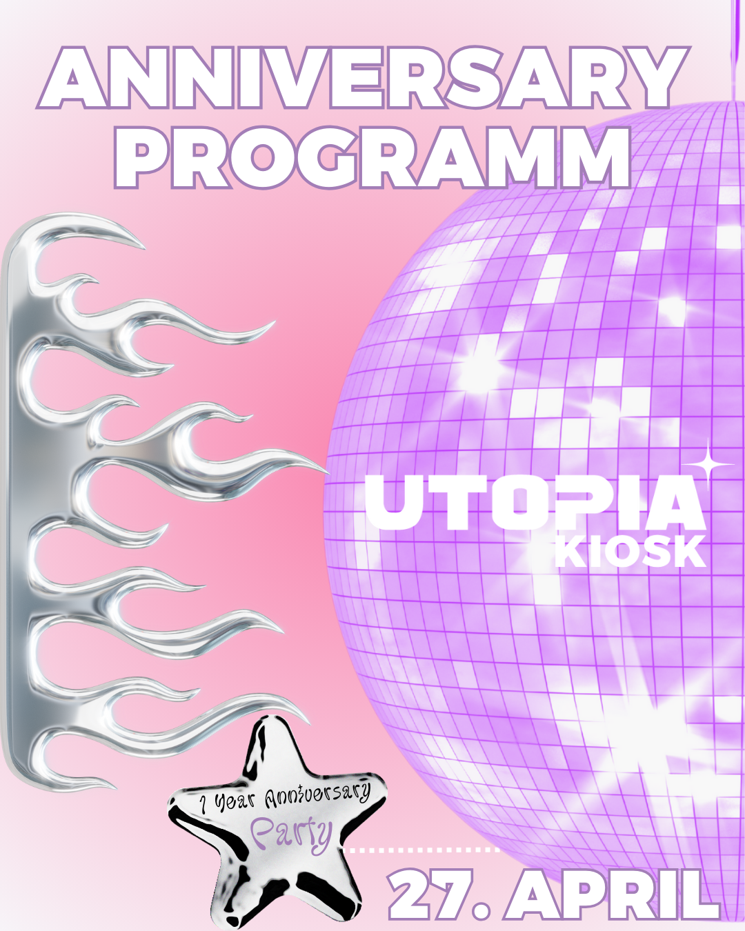 27 AGENDA 1 Year Anniversary