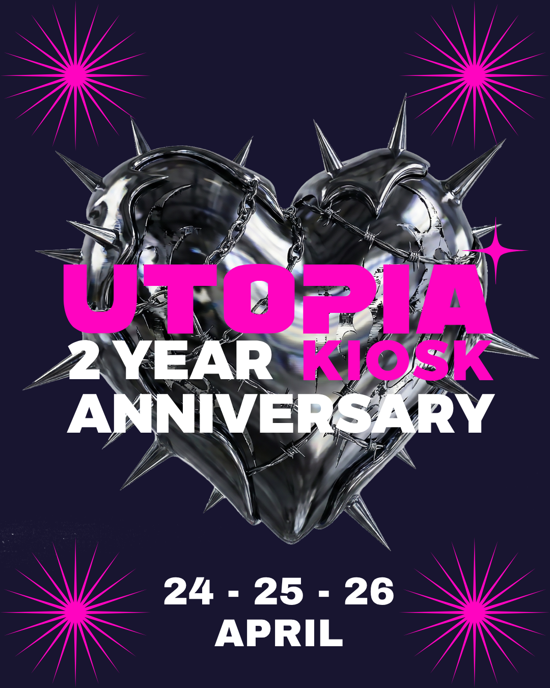 UTOPIA Kiosk 2 YEAR Anniversary